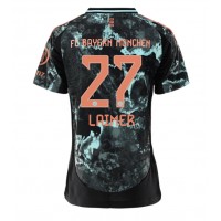 Camiseta Bayern Munich Konrad Laimer #27 Segunda Equipación Replica 2024-25 para mujer mangas cortas